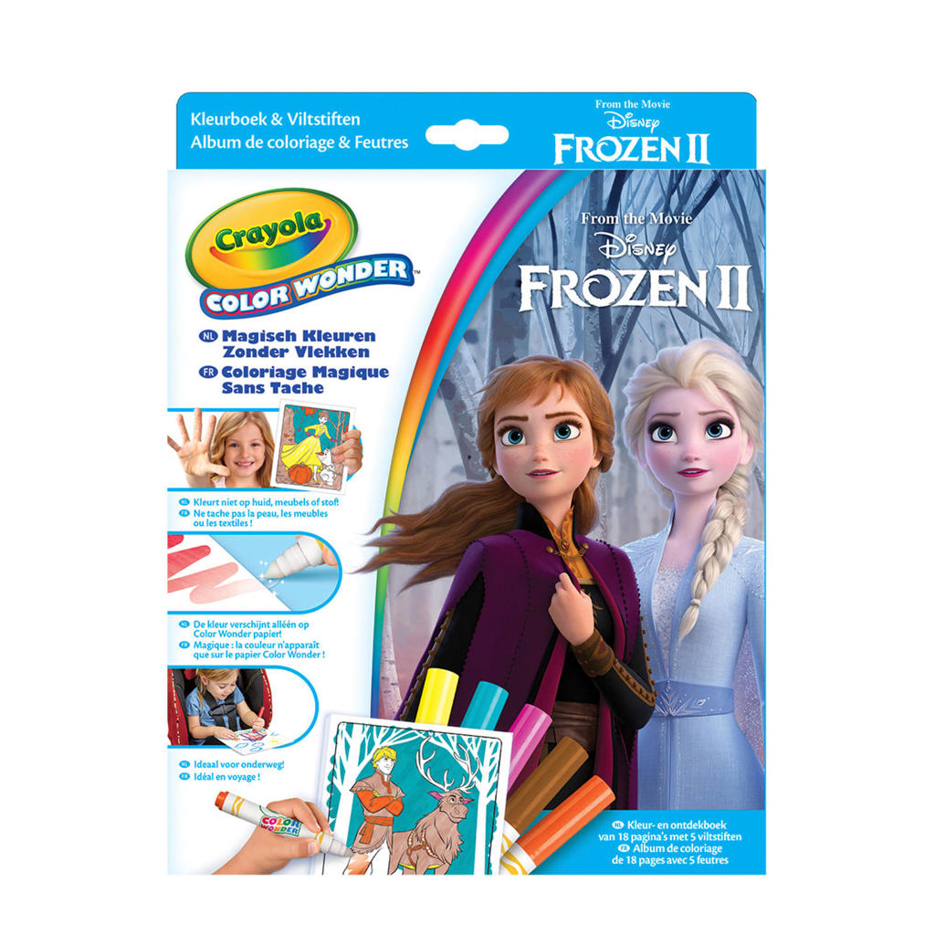 Crayola Frozen Color Wonder box set | wehkamp