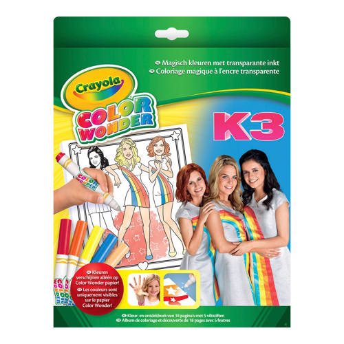 Crayola K3 Color Wonder K3 Kleurboek crayola kopen in de aanbieding Crayola K3 Color Wonder K3 Kleurboek crayola kopen in de aanbieding