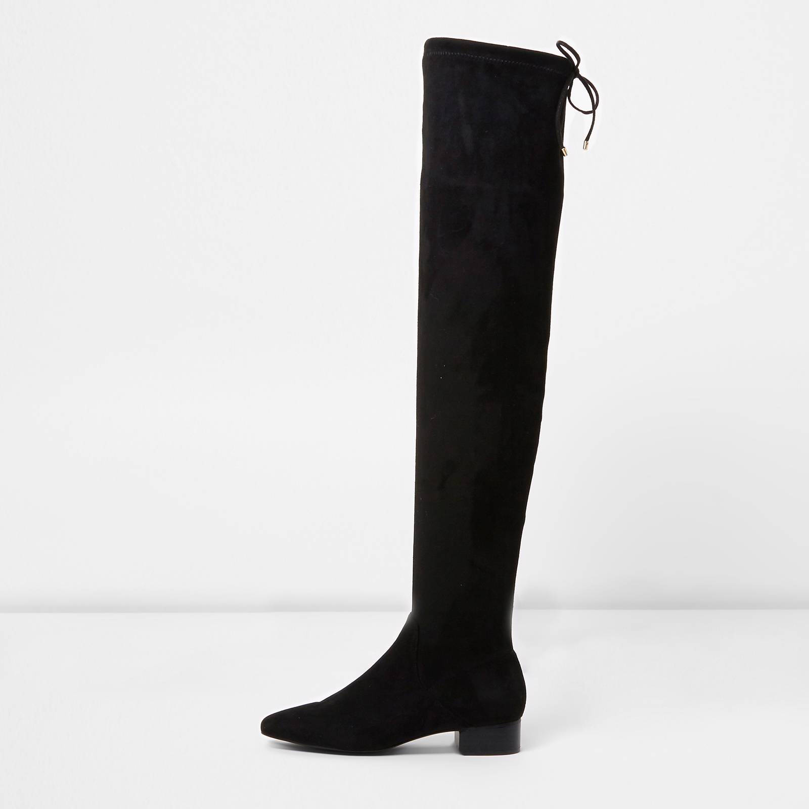River Island overknee laarzen | wehkamp River Island overknee laarzen met naaldhak | wehkamp