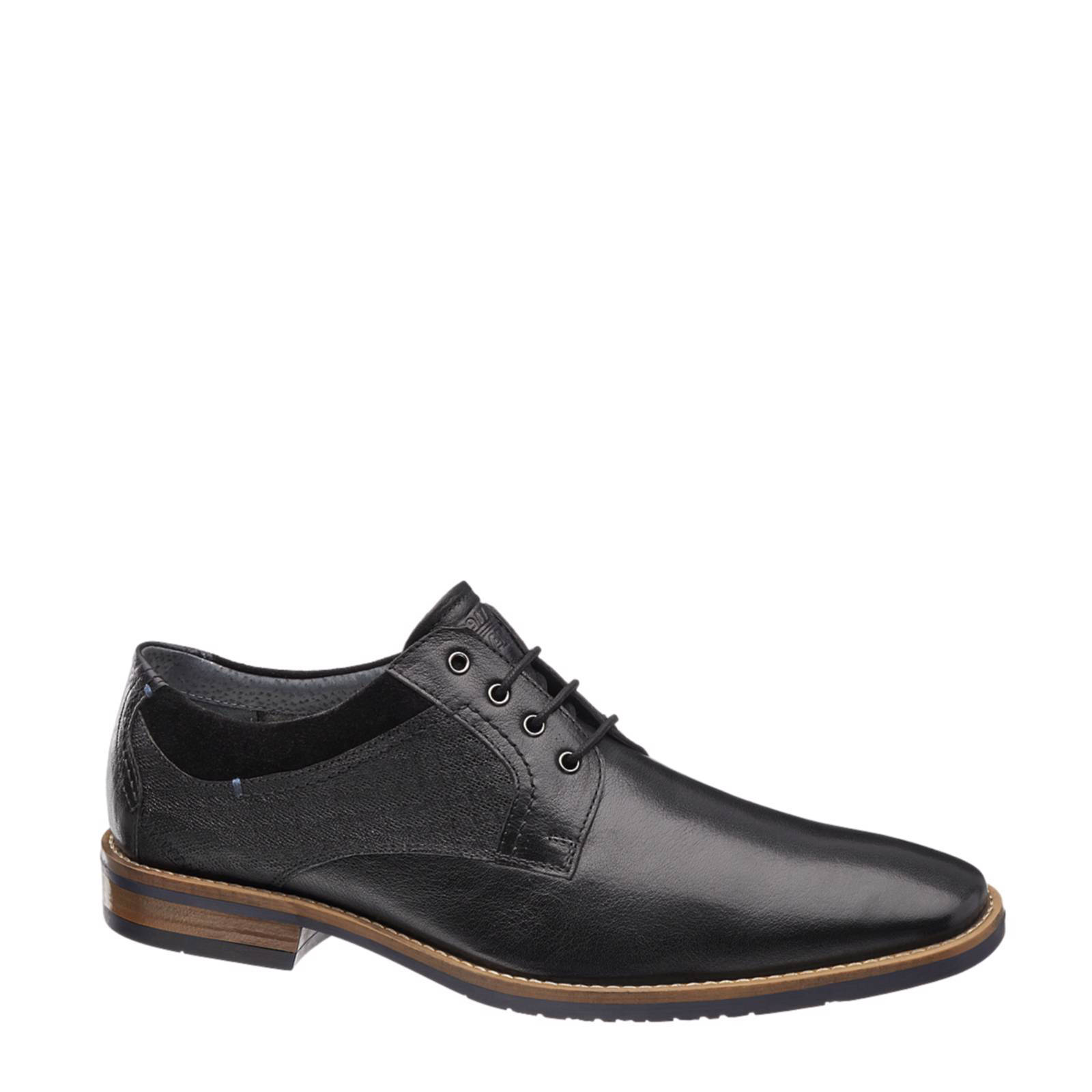 vanHaren AM SHOE leren veterschoenen | wehkamp