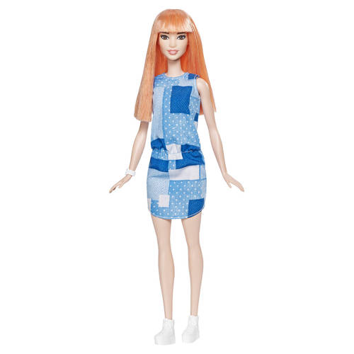 Barbie Modefans Pop Patchwork Denim 30 barbie kopen in de aanbieding Barbie Modefans Pop Patchwork Denim 30 barbie kopen in de aanbieding