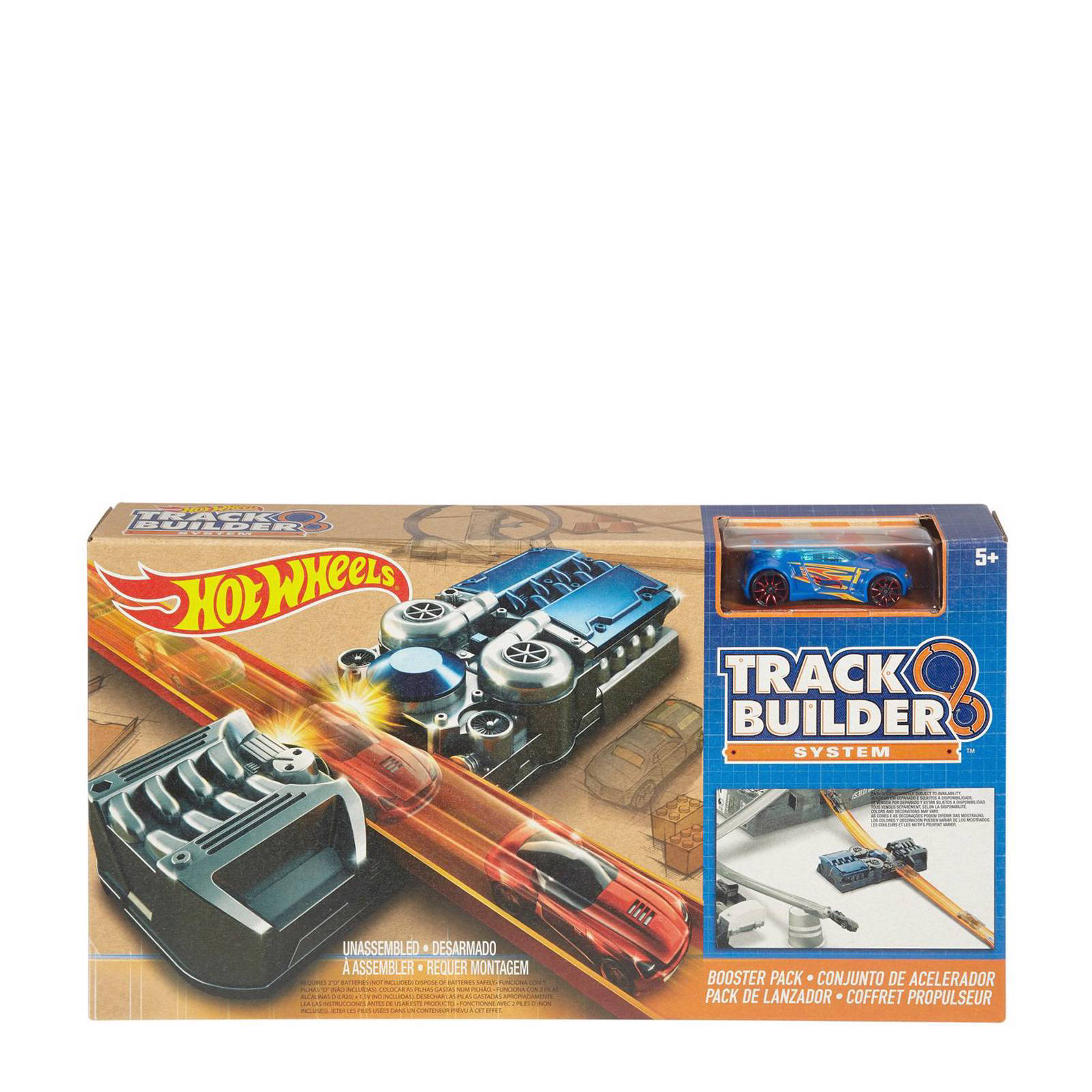 hot wheels track builder booster pack