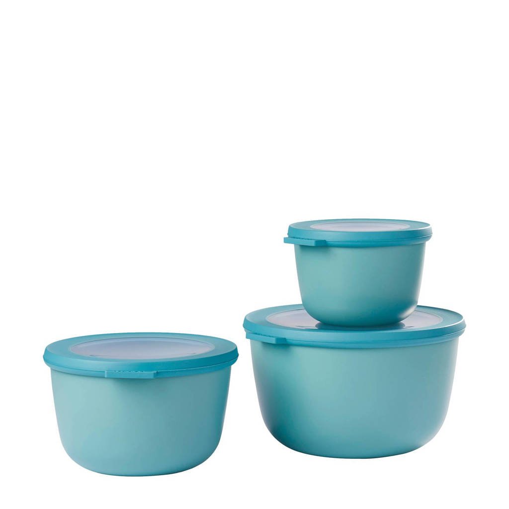 Mepal Cirqula vershoudbakje (set van 3), Groen