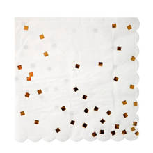 papieren servetten confetti (set van 16)