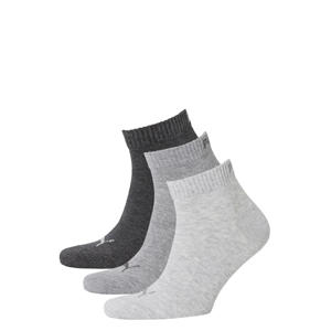 sportsokken - antraciet/grijs/lichtgrijs (set van 3)