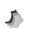 Puma sportsokken - antraciet/grijs/lichtgrijs (set van 3)