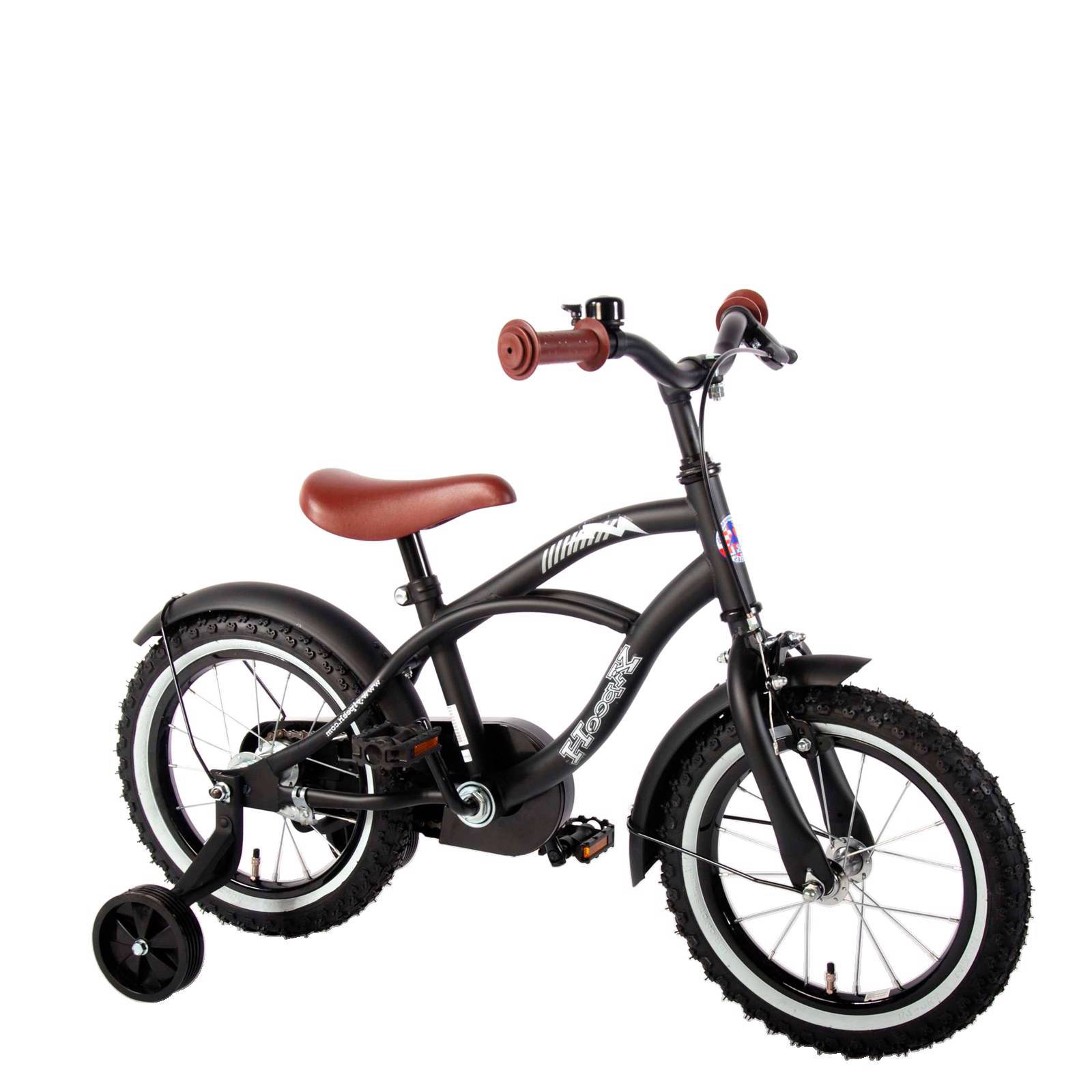 Volare Black Cruiser kinderfiets 14 inch Zwart | wehkamp
