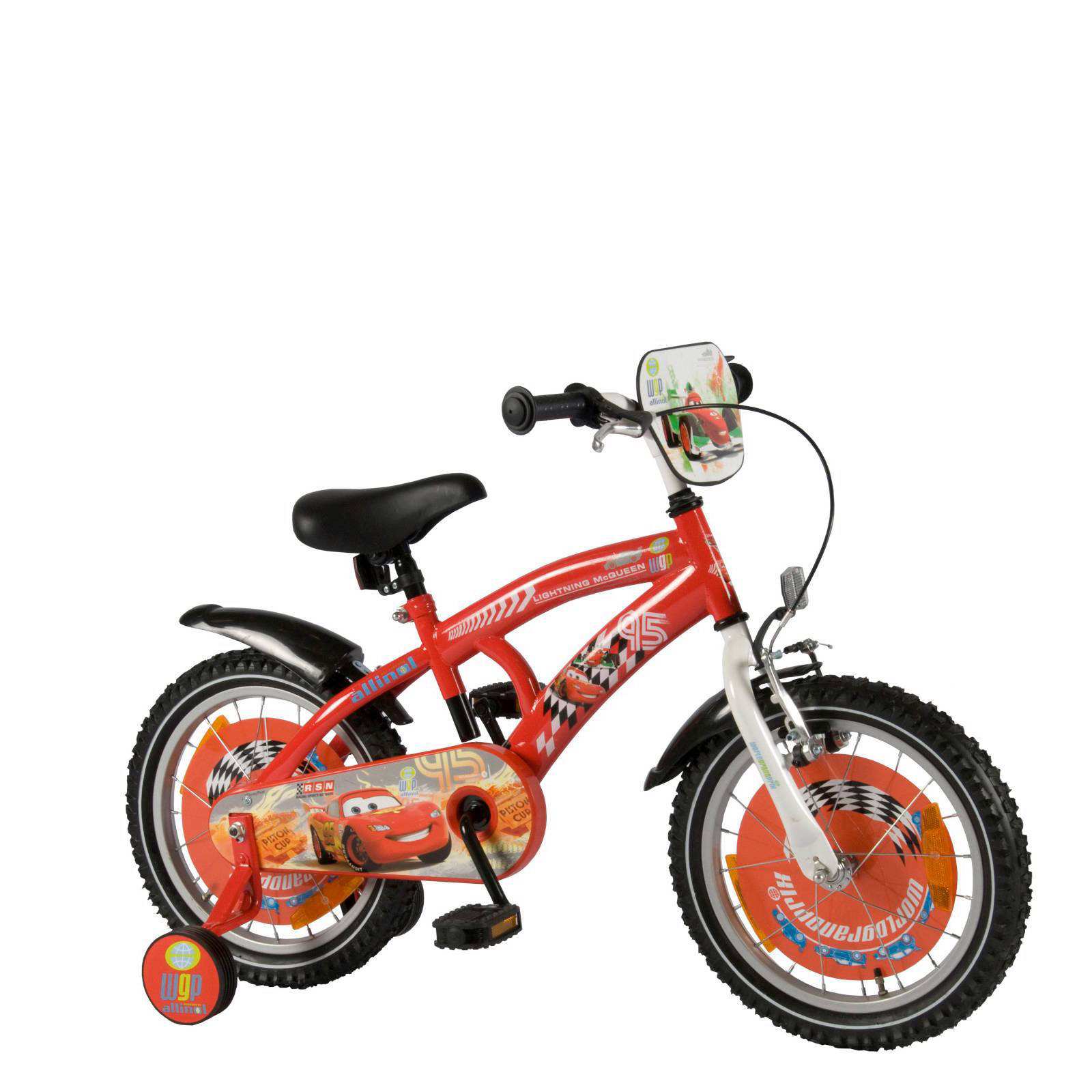 Disney Cars kinderfiets 16 inch Rood | wehkamp