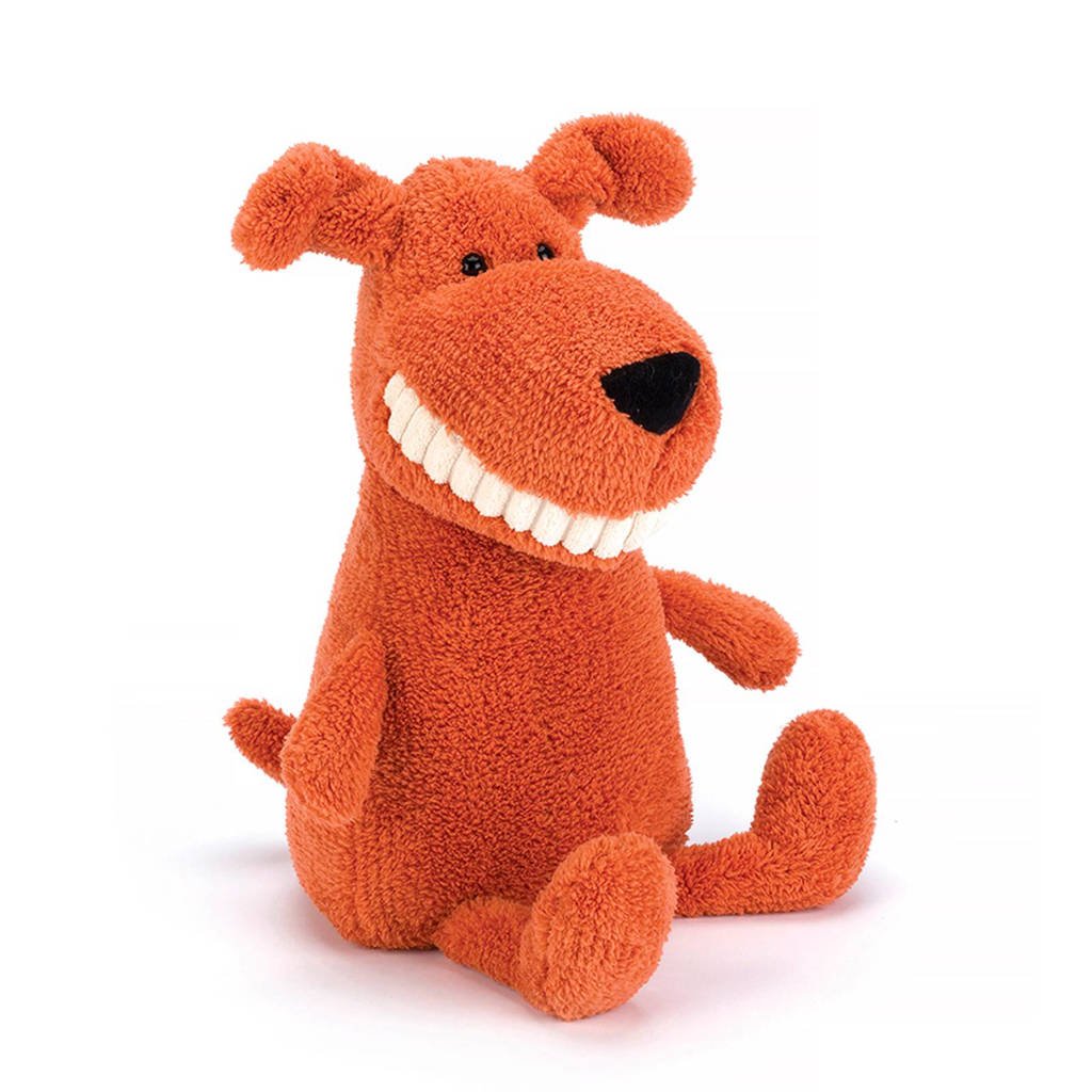 Jellycat Toothy hond knuffel 36 cm