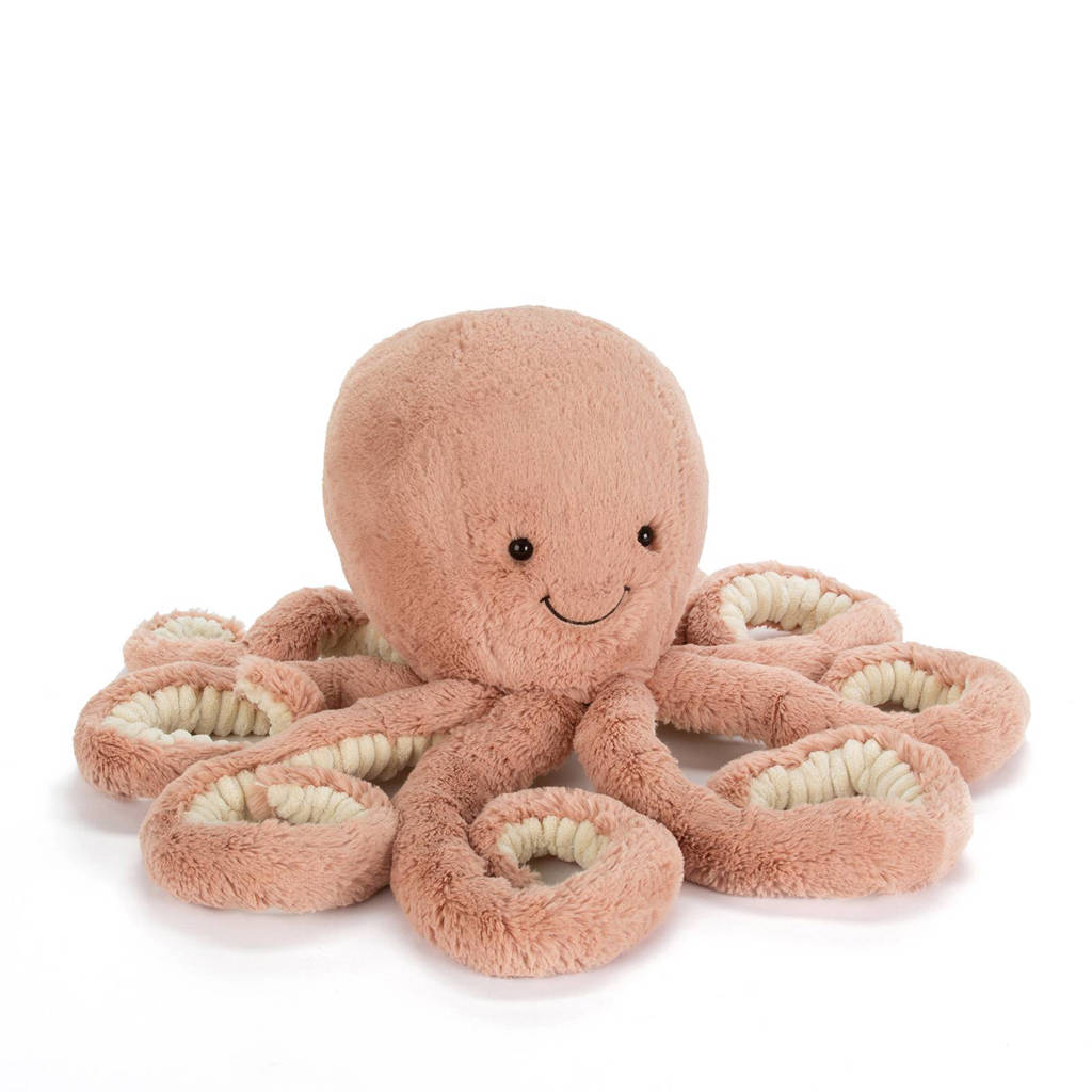 Jellycat Odell de octopus knuffel 49 cm