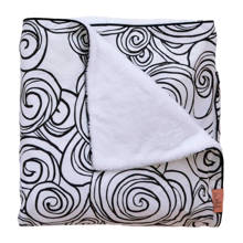 Moon Tuck-Inn® ledikantdeken zwart-wit