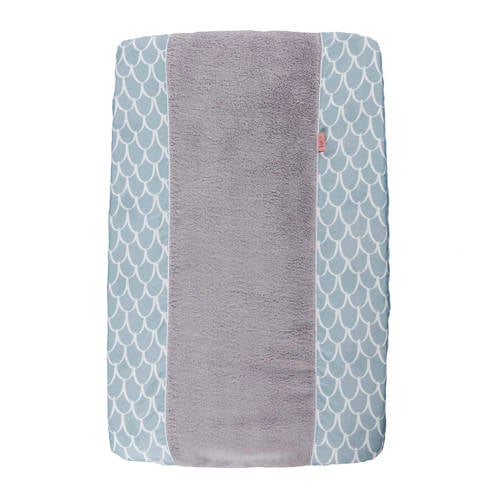 Witlof for kids Fly High aankleedkussenhoes dusty blue-white afbeelding