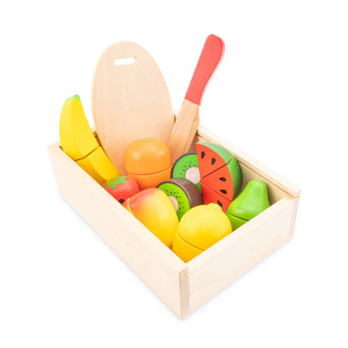 New Classic Toys Houten Fruitbox Snijset new classic toys kopen in de aanbieding