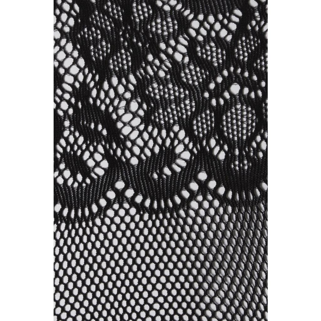 Leg Avenue - Nylon Visnet panty - Zwart - Attitude Holland