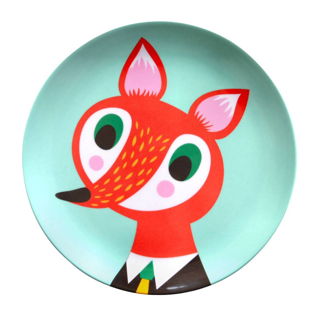 Petit Monkey plat bord (Ø20,3 cm), Mint