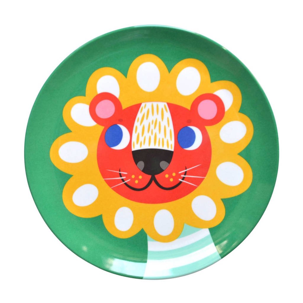 Petit Monkey plat bord (Ø20,3 cm), Groen