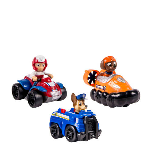 Paw Patrol Rescue Racers Chase Zuma Ryder paw patrol kopen in de aanbieding