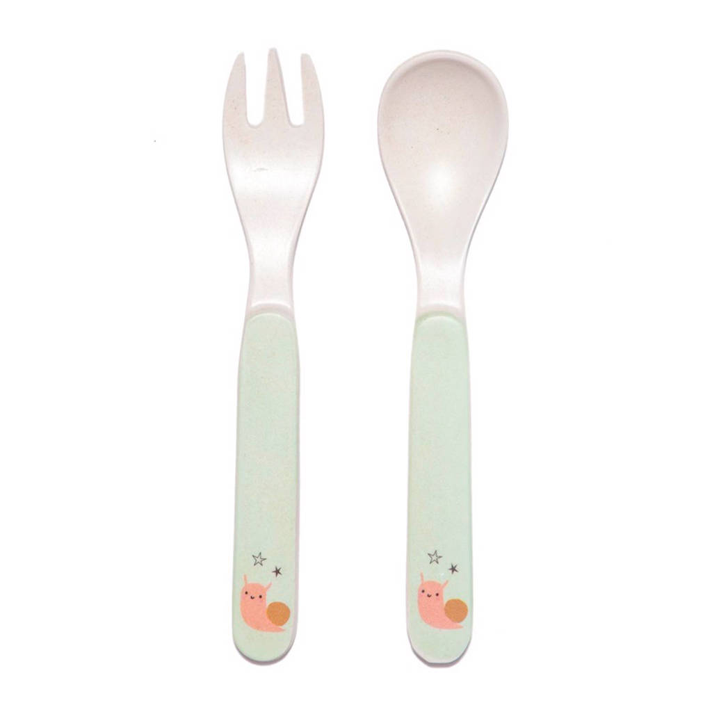 Petit Monkey bestekset (2-delig), Mint