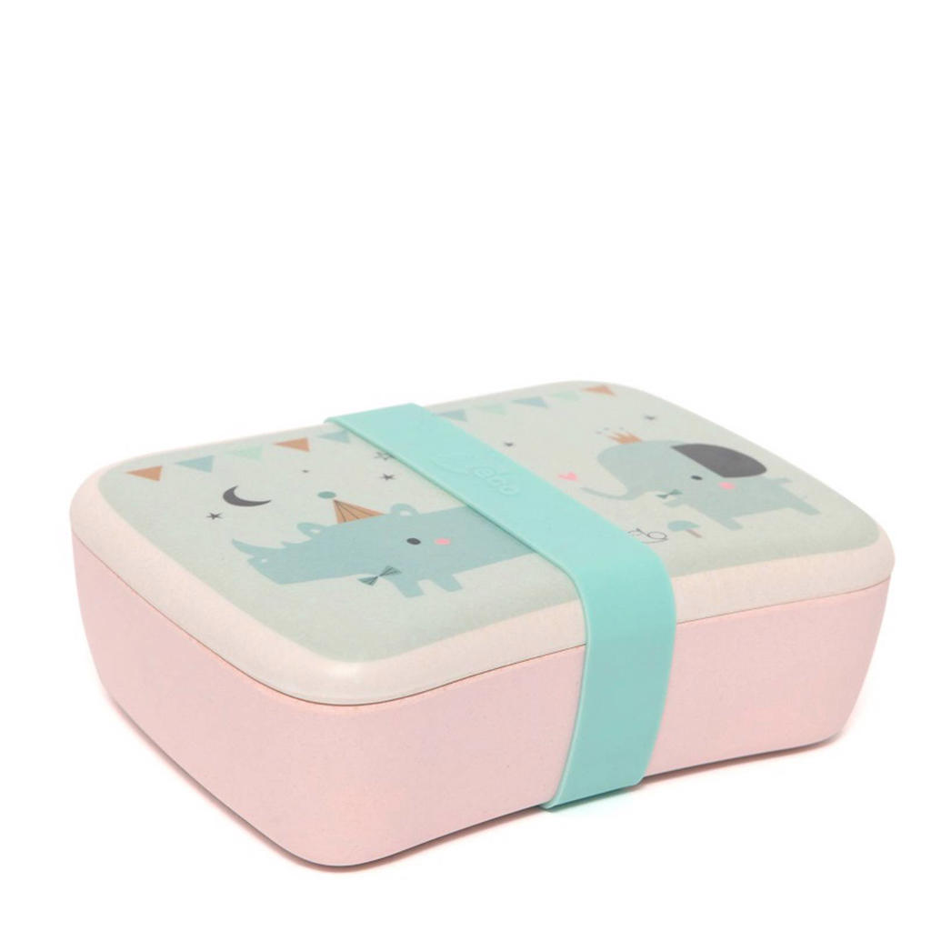 Petit Monkey lunchbox Rhino & Friends wehkamp