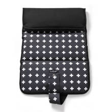 Napper verschoonmatje crossy black