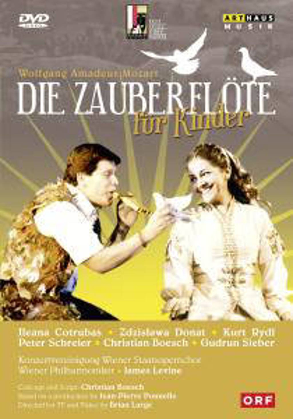 Rydl,Schreier,Donat,Cotrubas,Moser - Die Zauberflote Fur Kinder Salzburg (DVD)