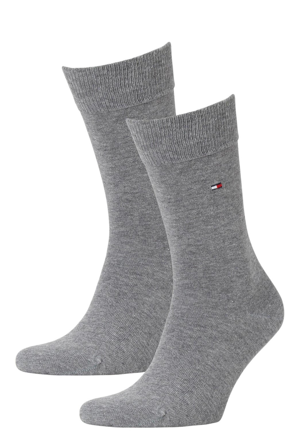 Tommy Hilfiger sokken - grijs (set van 2)