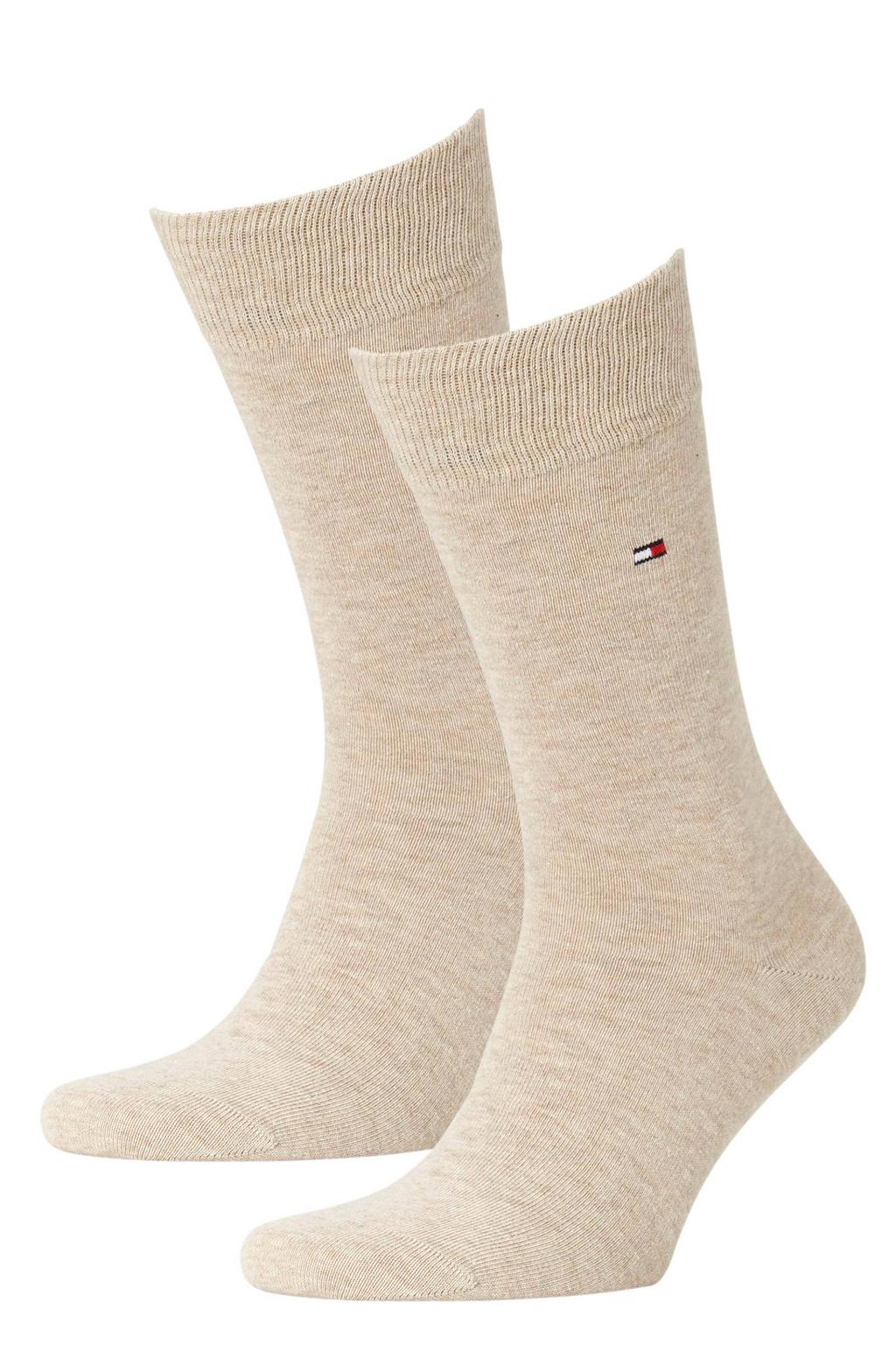 Tommy Hilfiger sokken - beige (set van 2)