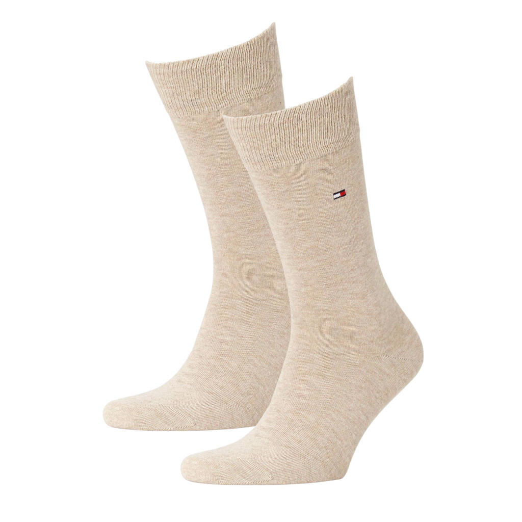 Tommy Hilfiger sokken - set van 2 beige