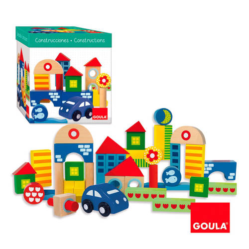 Goula Houten Stapelblokken 41 Stuks goula kopen in de aanbieding