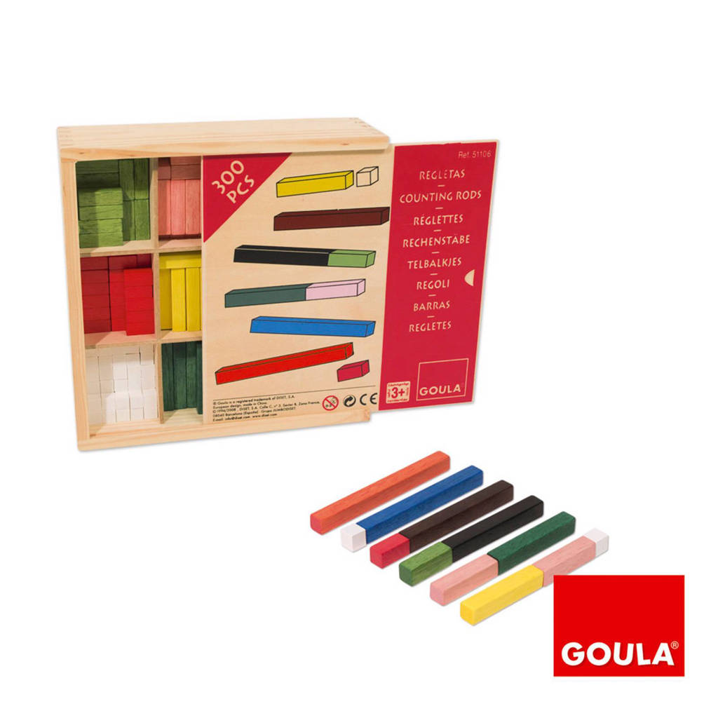 Goula 10 x 10 rekenstaafjes