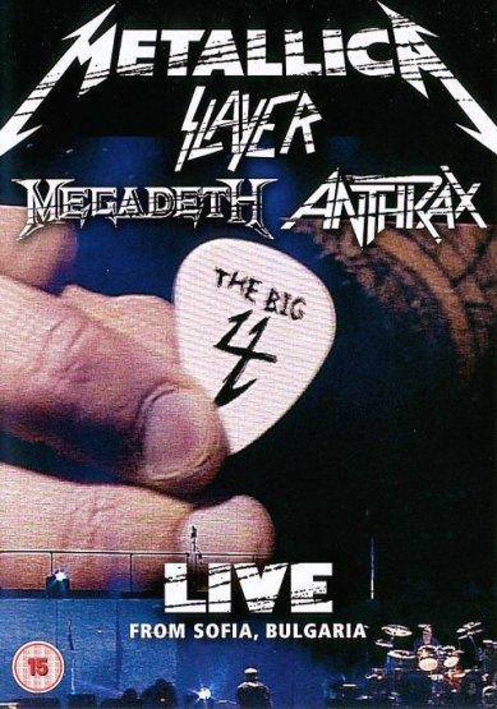 Metallica/Slayer/Megadeth/Anthrax - The Big Four: Live From Sofia Bulga (DVD)