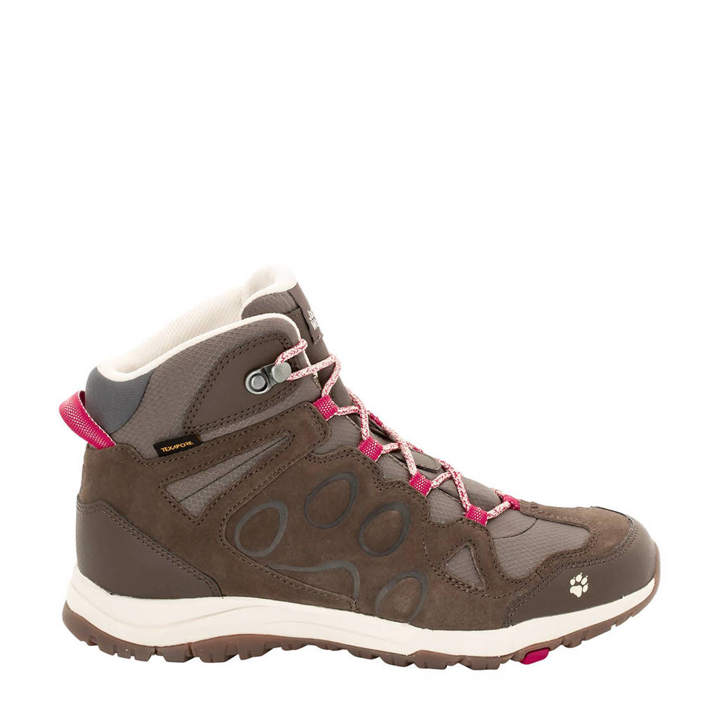 Jack Wolfskin Rocksand Texapore wandelschoenen, Bruin