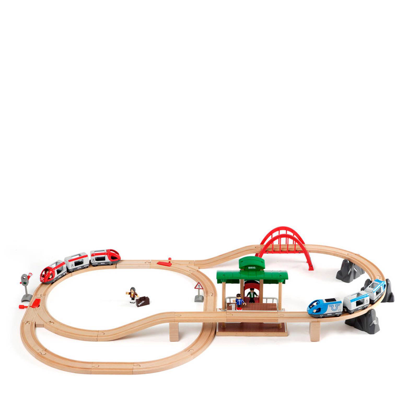 Brio speelgoedtreinen kopen Vind jouw Brio Houten Centraal Station online kopen | Lobbes Speelgoed