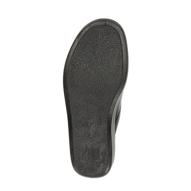 Rohde - Heren pantoffels zwart | Schuurman Schoenen
