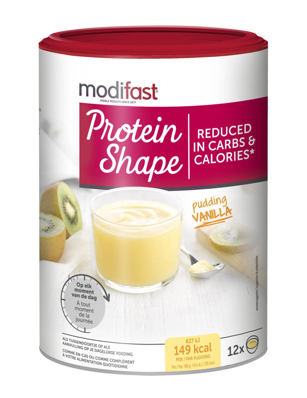 Modifast PS Pudding Vanille - 1 blik 540 gram