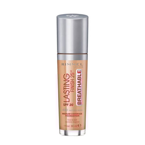 Rimmel London Lasting Finish Breathable Foundation Natural Beige rimmel london kopen in de aanbieding