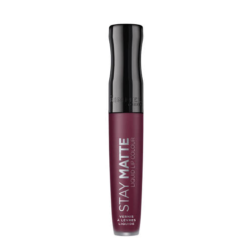 Rimmel London Stay Matte Liquid Lip Colour Midnight rimmel london kopen in de aanbieding Rimmel London Stay Matte Liquid Lip Colour Midnight rimmel london kopen in de aanbieding