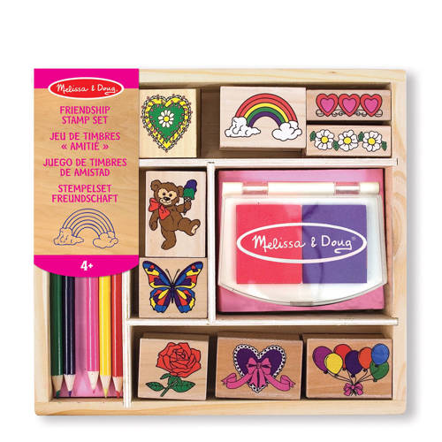 Melissa Doug Vriendschap Stempelset melissa doug kopen in de aanbieding