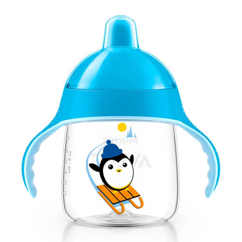 Philips Avent Scf75305 Tuitbeker 260 Ml Blauw philips avent kopen in de aanbieding