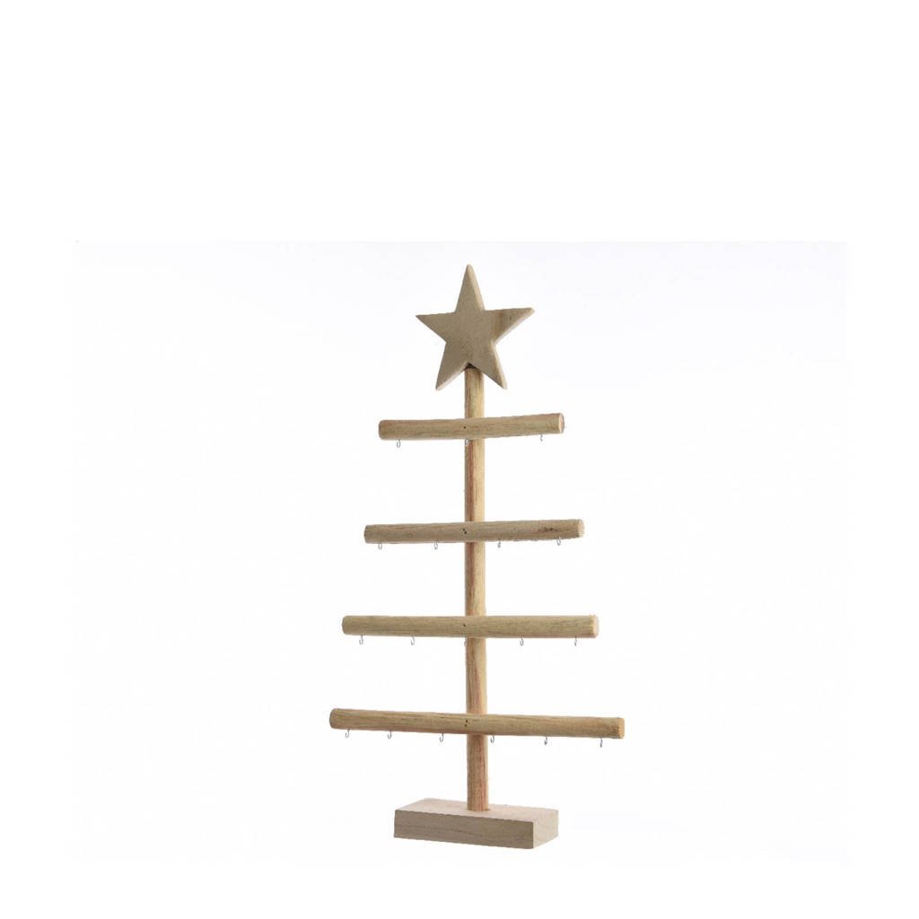Decoris Decoratie kerstboom, Lichtbruin
