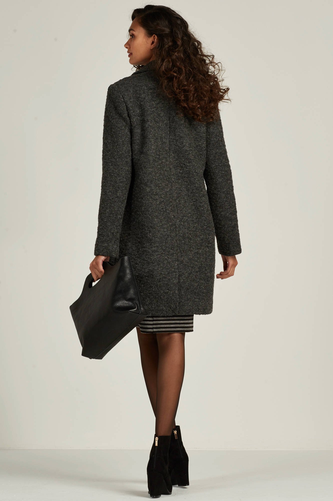 edc Women wollen bouclé coat | wehkamp edc Women wollen bouclé coat | wehkamp