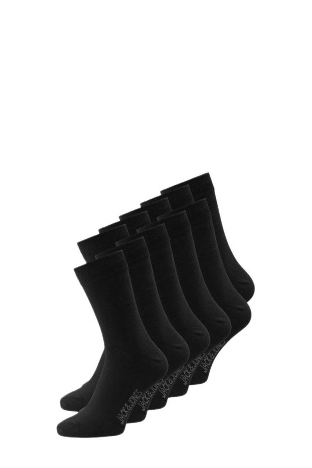 JACK & JONES sokken (10 paar), Zwart