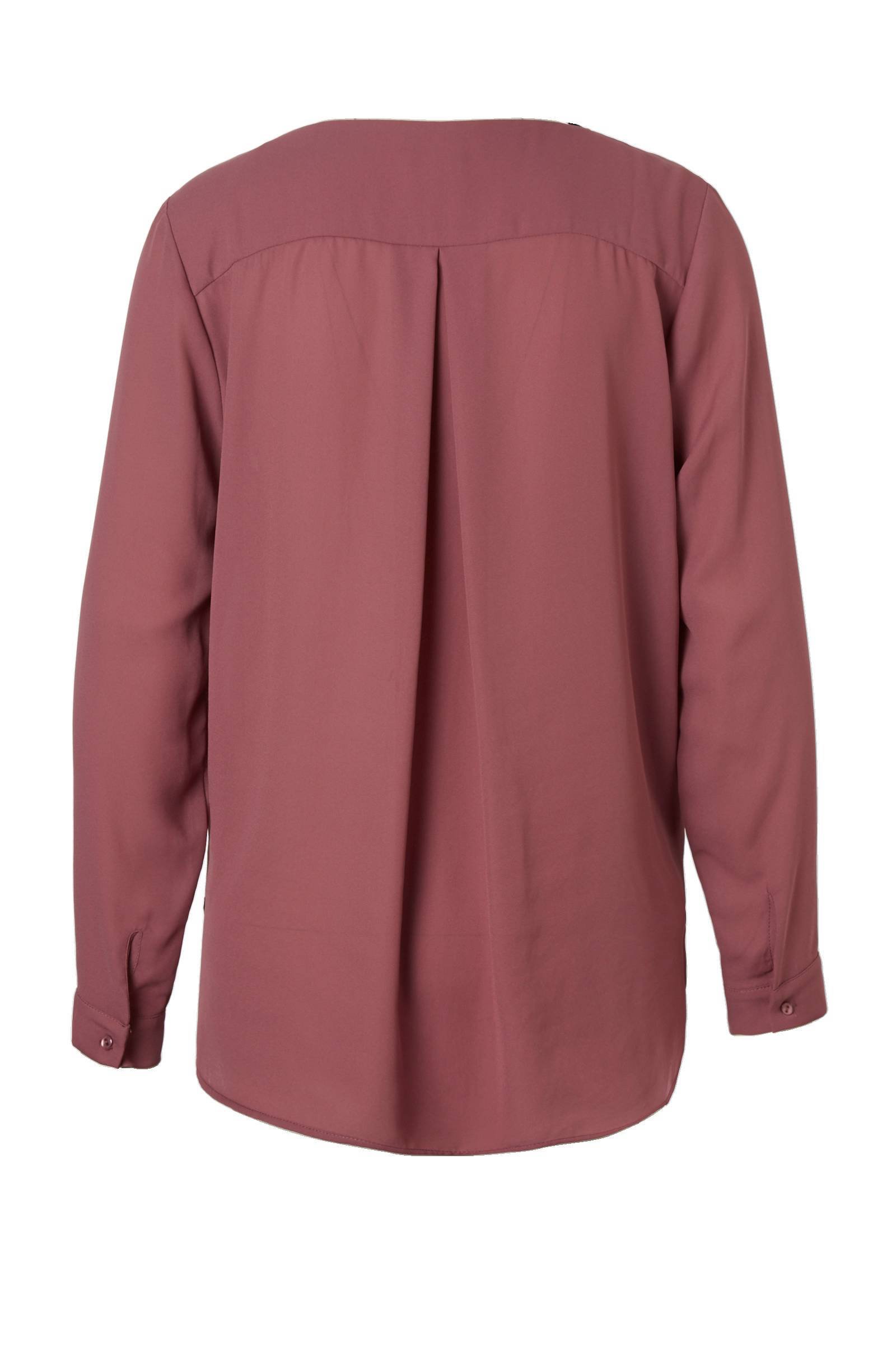 blouse v hals dames