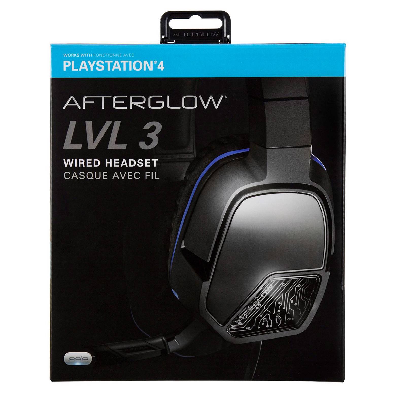 Playstation 4 afterglow lvl 3 cheap wired headset