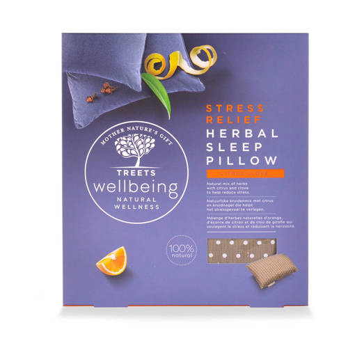 Treets Herbal Sleep Pillow Stress Relief Aromatherapiekussentje treets kopen in de aanbieding Treets Herbal Sleep Pillow Stress Relief Aromatherapiekussentje treets kopen in de aanbieding