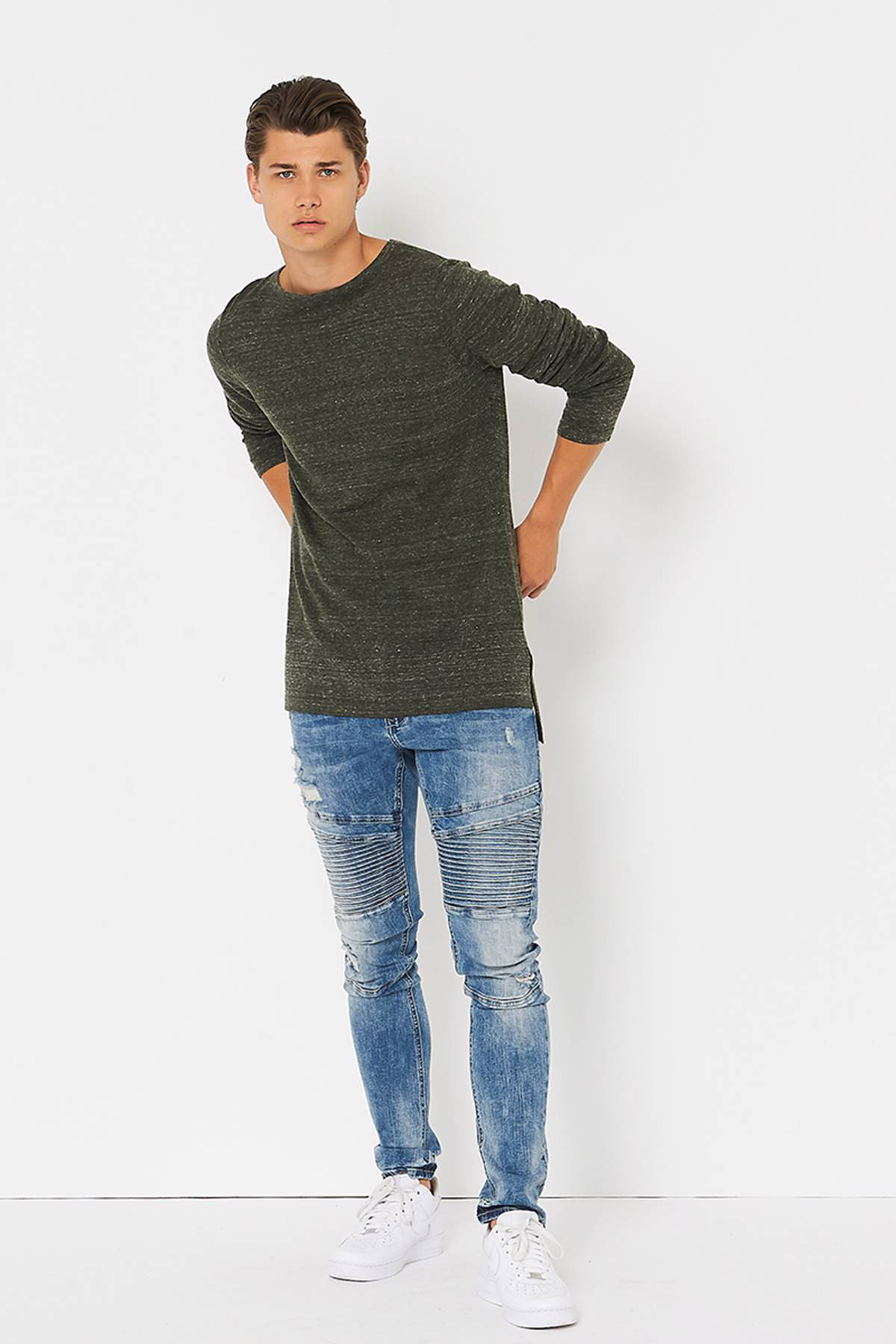 CoolCat Fbasic long fit trui | wehkamp CoolCat long fit trui | wehkamp