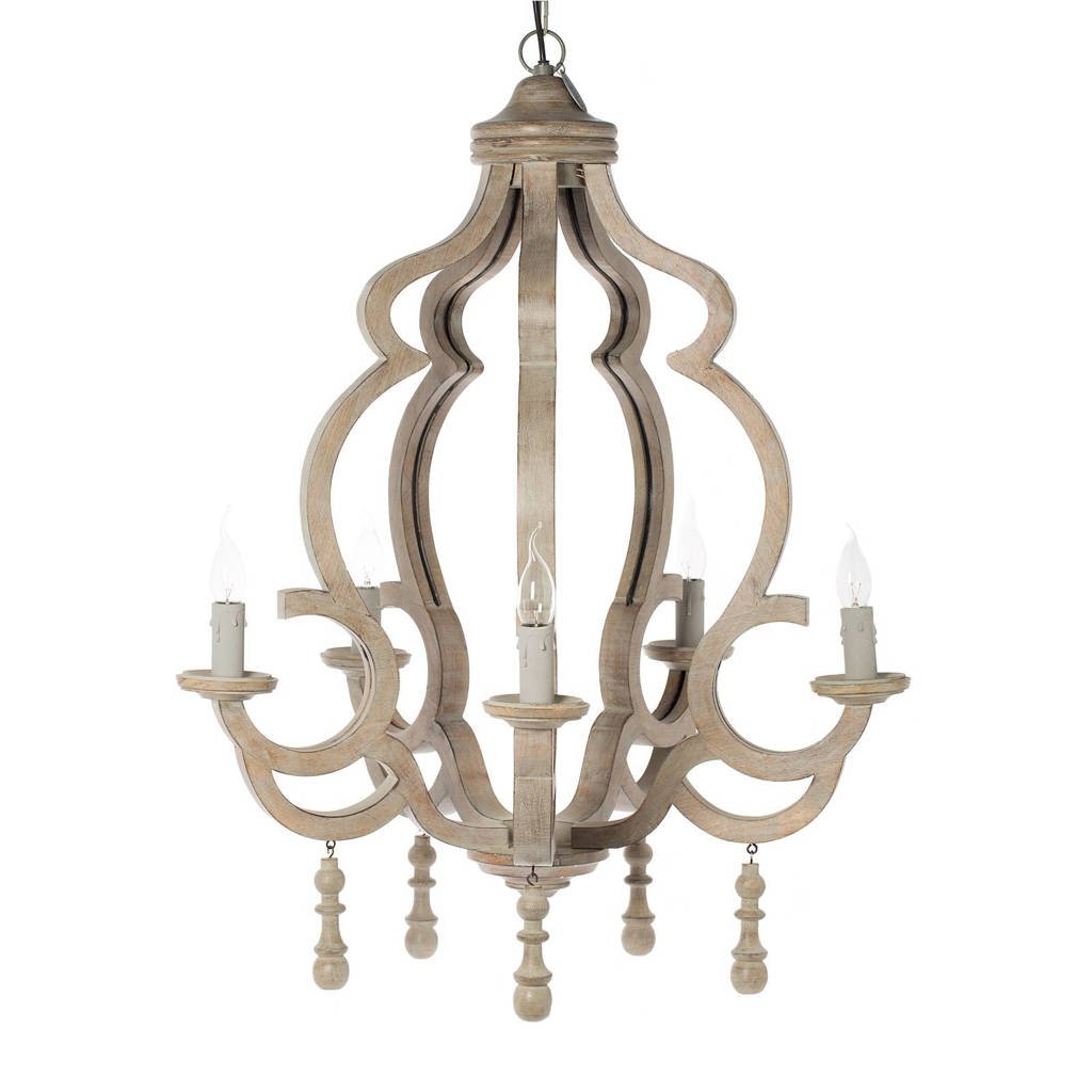 Riverdale hanglamp Riom, Naturel