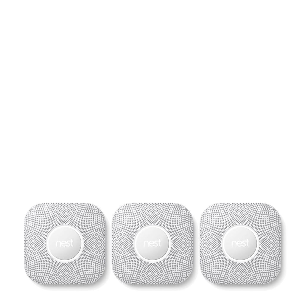 Nest 3 pack rookmelders (batterij)