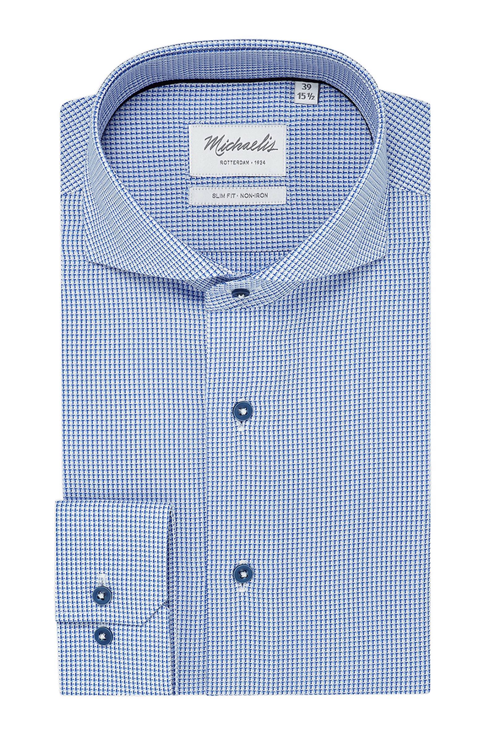 Michaelis slim fit overhemd | wehkamp Michaelis Slim Fit overhemd, galaxy print SALE tot 50
