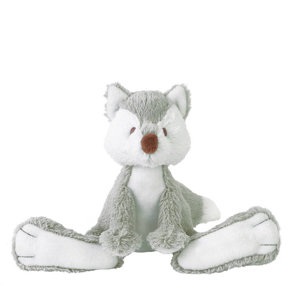 Happy Horse vos Felix knuffel 32 cm, Grijs